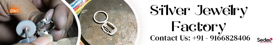 Silver Jewelry Factory in India